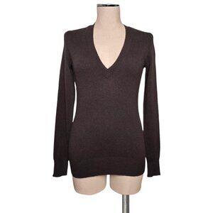 Luxe MICHAEL KORS Brown 100% Cashmere Sweater XS